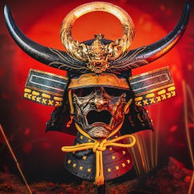Yasuke Helmet Assassin's Creed 1/1 Scale Replica by Pure Arts